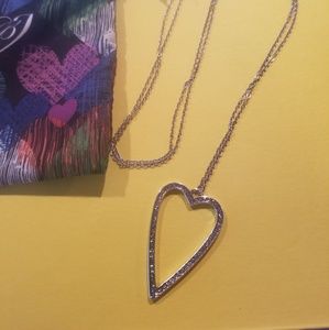 Brighton heart necklace